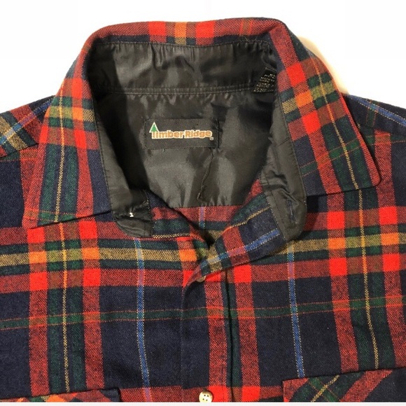 TIMBER RIDGE Men’s Long Sleeve Plaid | L - Picture 1 of 7